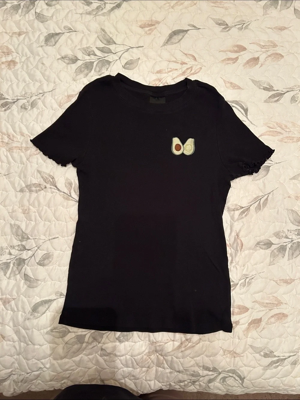 H&M Black Avocado Print Pajama Set
